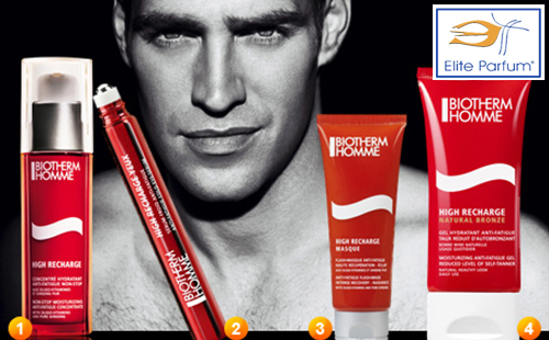 Biotherm Homme High Recharge- первая линия средств для мужчин от магазина косметики и парфюмерии  "Elite Parfum"